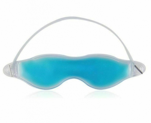 Cooling Gel Eye Mask Hot Cold Blue Pain Stress Relief Muscle Relaxing Sleep UK