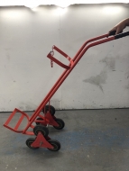 Single Wheel Cylinder Stair Climbing Trolley - 1X Oxygen Cylinder
